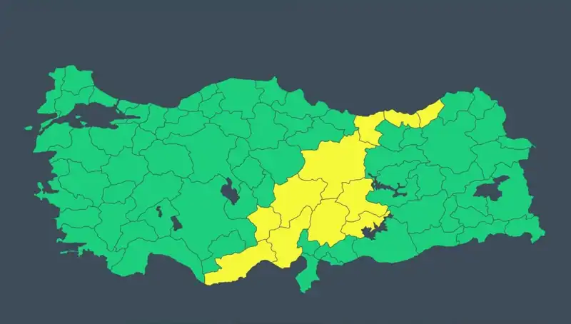 Türkiye'nin 11 İlinde Sağanak ve Fırtına Tehlikesi: Hava Durumuna Dikkat!