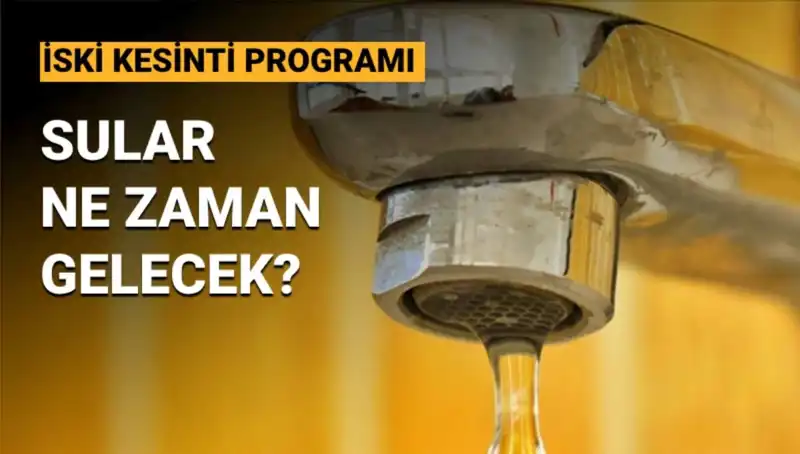 Üsküdar ve Ümraniye'de Su Kesintisi: İSKİ'nin 14 Mayıs Programı Detayları
