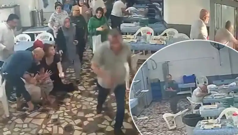 Yemekhane Anında Deprem: Kaçanlar ve Pes Etmeyenler