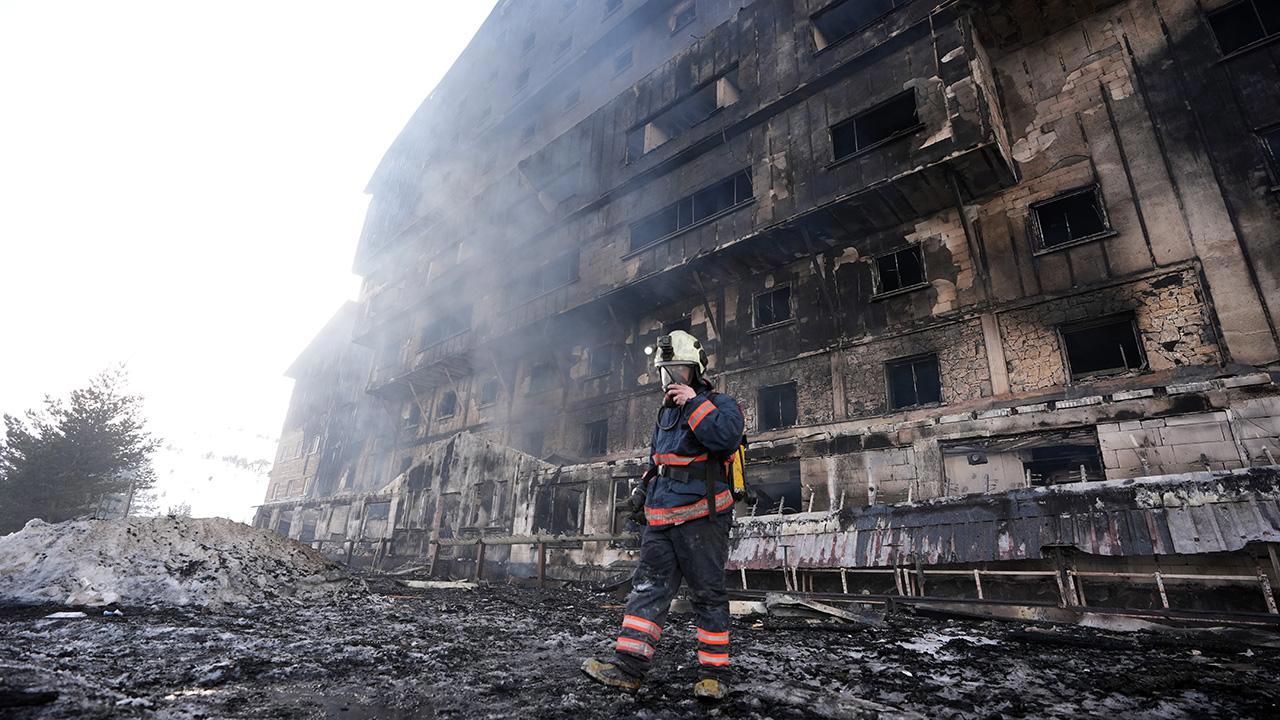 Kartalkaya'daki Otel Yangını İçin İtfaiye Raporu Açıklandı