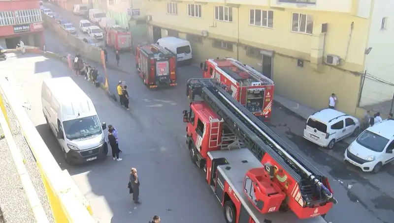 İstanbul Tekstil Atölyesinde Yangın: Büyük Panik ve Maddi Zarar