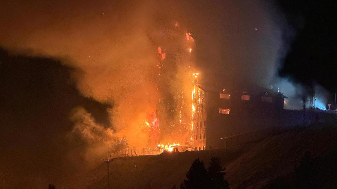 Kartalkaya'da Korkunç Otel Yangını: 6 Ölü, 31 Yaralı