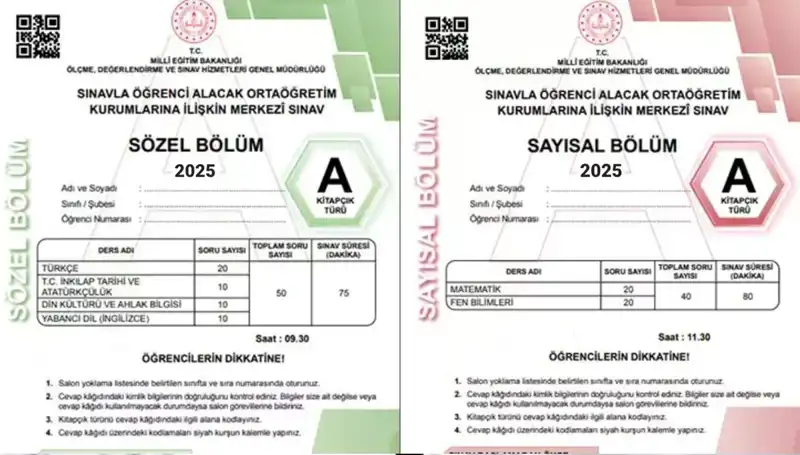 LGS 2025 Sınavı Soru ve Cevapları Ne Zaman Yayınlanacak?