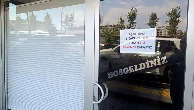 Afrika Sıcakları Esnafın Belini Büktü: Dükkanlar Yaz Boyu Kapalı Kaldı