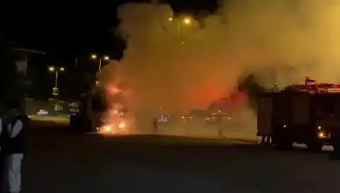 Zonguldak'ta Seyir Halindeki TIR'da Yangın: Korkutan Anlar