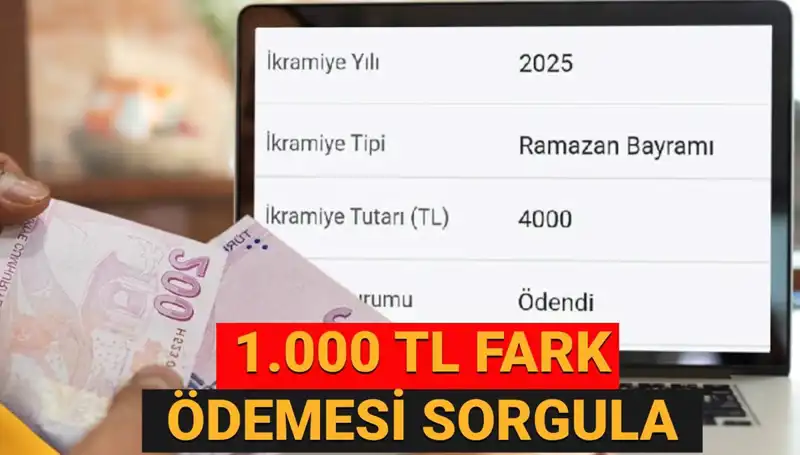 Emekli Bayram İkramiyesi Fark Ödemeleri 2025: 1.000 TL Ne Zaman Hesaplara Geçiyor?
