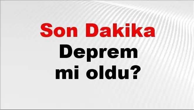 Muğla’da Deprem Şoku: Gece Yarısı Sarsıntı!
