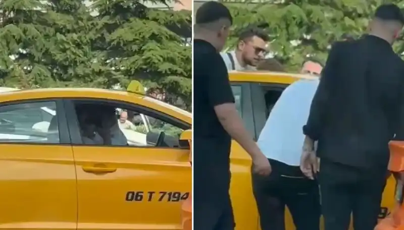 Trafikte Tartıştığı Taksi Şoförüne Yumruk Atan Kişi Gözaltına Alındı!