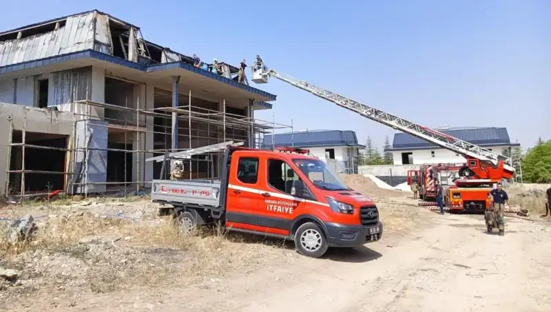Gölbaşı'nda Villaların Bulunduğu Alanda Yangın: Sebepleri ve Oluşan Zarar