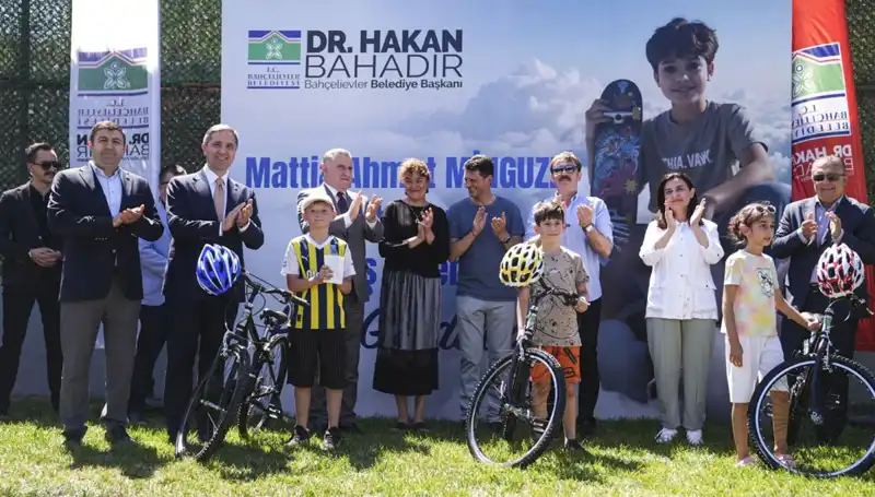 Bahçelievler’de Gençlerin Spor Keyfi: Mattia Ahmet Minguzzi Skate Parkı Açıldı!
