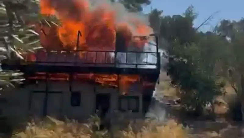 Bodrum'da Korkutan Yangın: Ekipler Hızla Müdahale Etti