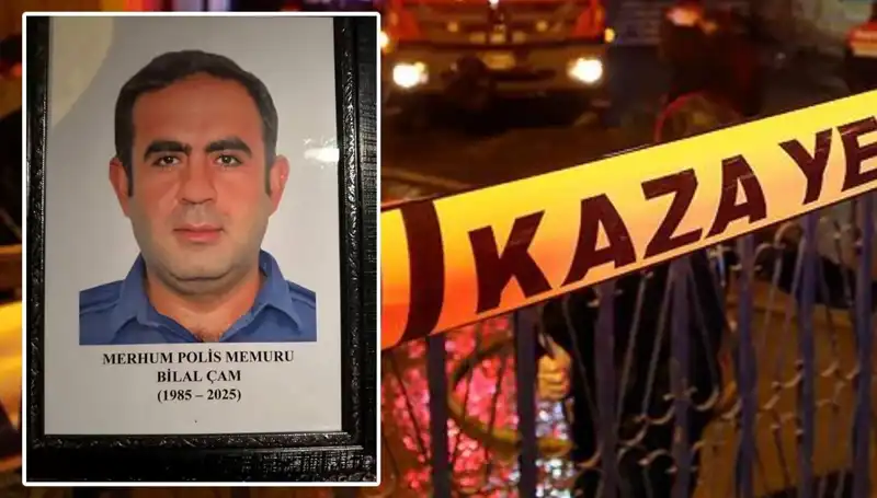 Trafik Kazasında Hayatını Kaybeden Polis Memurunun Dramı: Şehir Yasta